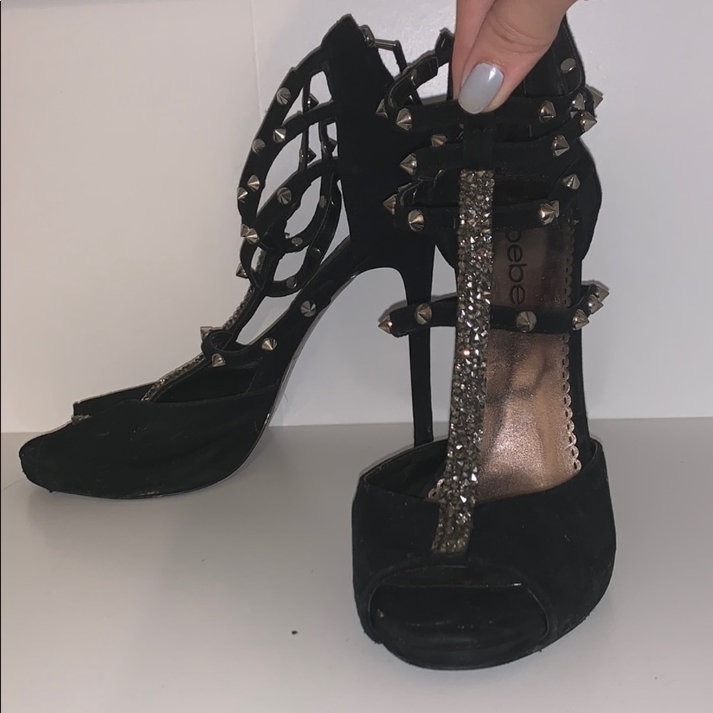 Black heels